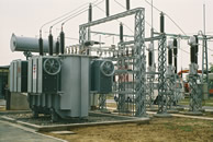 Transmission lines, substations, low-voltage networks, power cable lines, optic cable lines , aerial poles